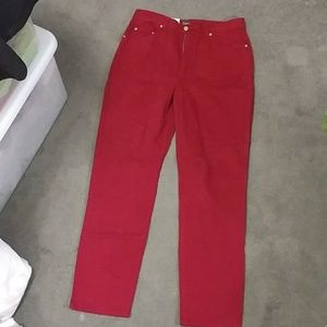 Ralph Lauren red Jean's